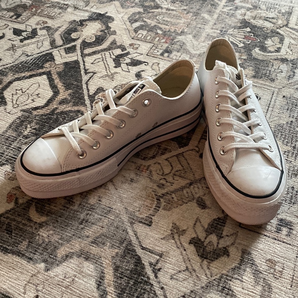 Converse platform sneakers